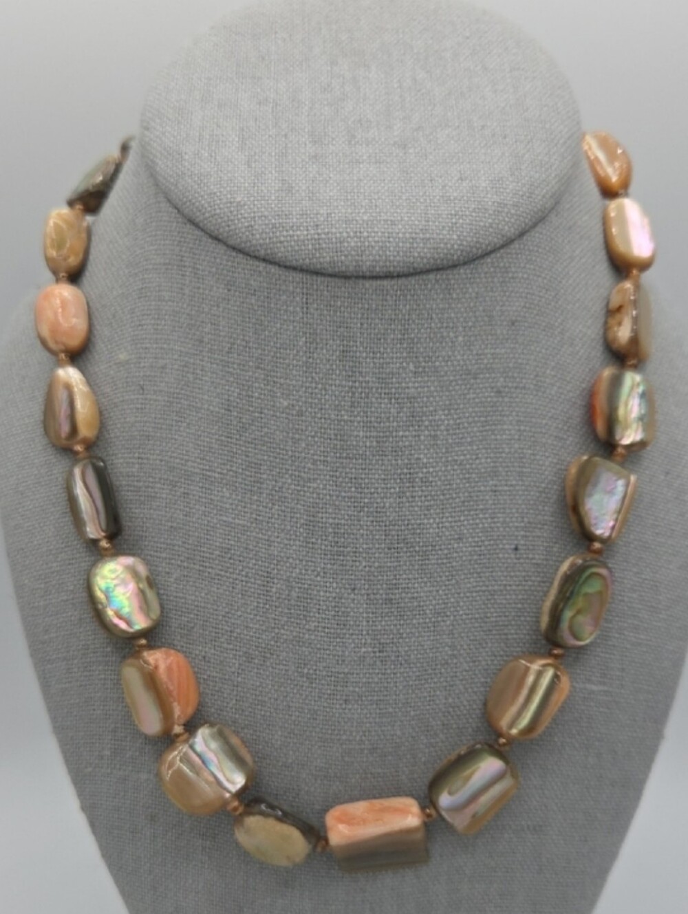 Abalone Shell Statement Necklace